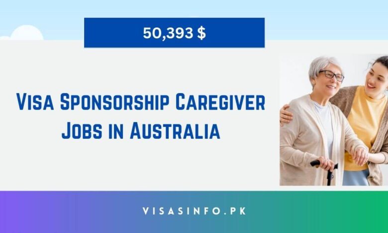 Visa Sponsorship Caregiver Jobs in Australia