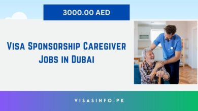 Visa Sponsorship Caregiver Jobs in Dubai