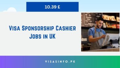 Visa Sponsorship Cashier Jobs in UK