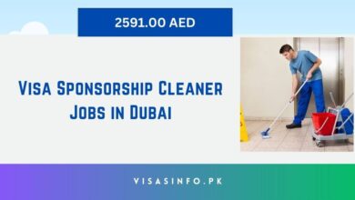 Visa Sponsorship Cleaner Jobs in Dubai