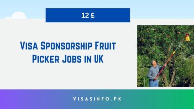 Visa Sponsorship Fruit Picker Jobs in UK