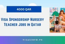 Visa Sponsorship Nursery Teacher Jobs in Qatar