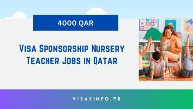 Visa Sponsorship Nursery Teacher Jobs in Qatar