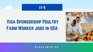 Visa Sponsorship Poultry Farm Worker Jobs in USA