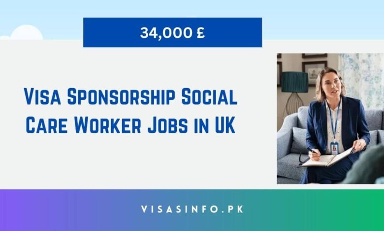 Visa Sponsorship Social Care Worker Jobs in UK