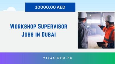 Workshop Supervisor Jobs in Dubai