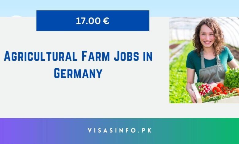 Agricultural Farm Jobs in Germany