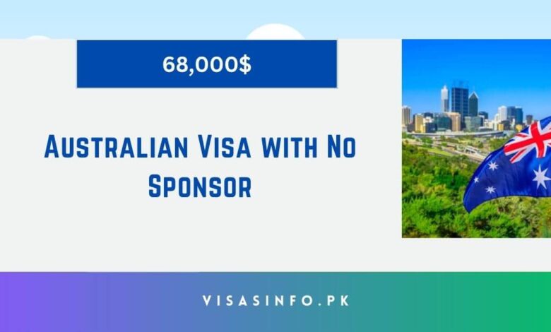 Australian Visa with No Sponsor