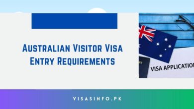 Australian Visitor Visa Entry Requirements