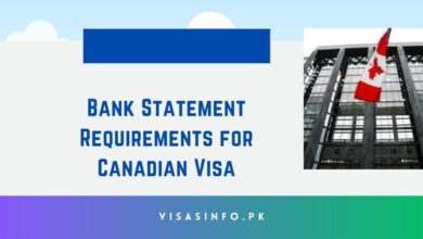 Bank Statement Requirements for Canadian Visa