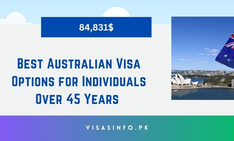 Best Australian Visa Options for Individuals Over 45 Years