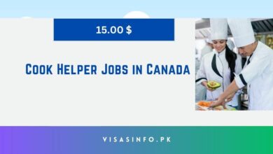 Cook Helper Jobs in Canada