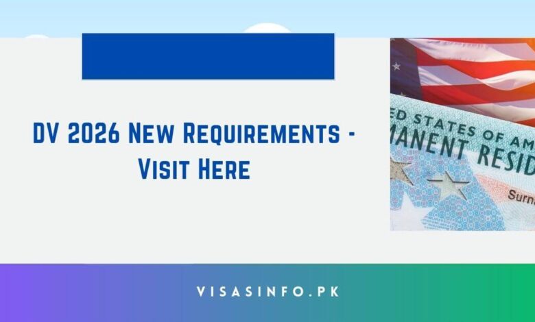 DV 2026 New Requirements