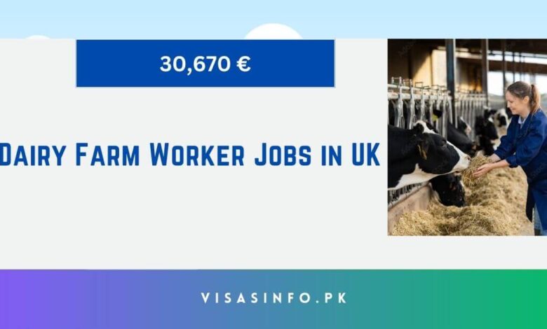 Dairy Farm Worker Jobs in UK