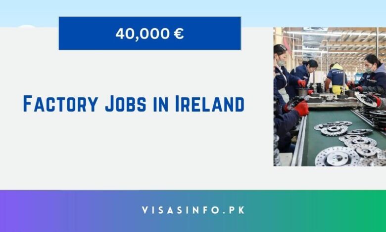 Factory Jobs in Ireland