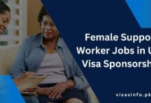 Female Support Worker Jobs in UK - Visa Sponsorship