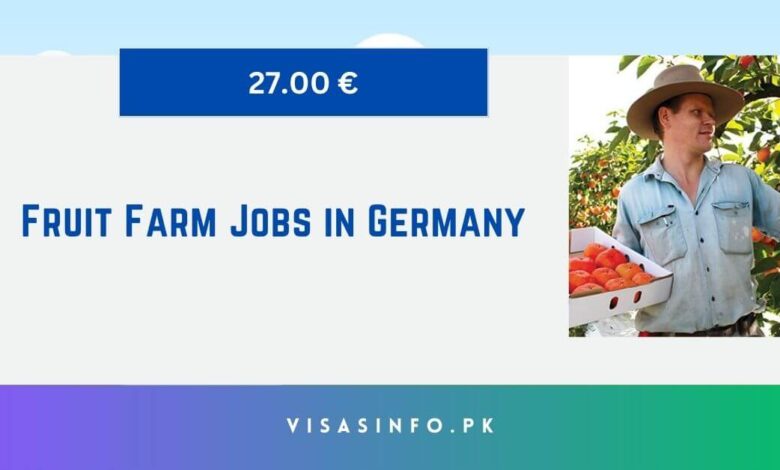 Fruit Farm Jobs in Germany