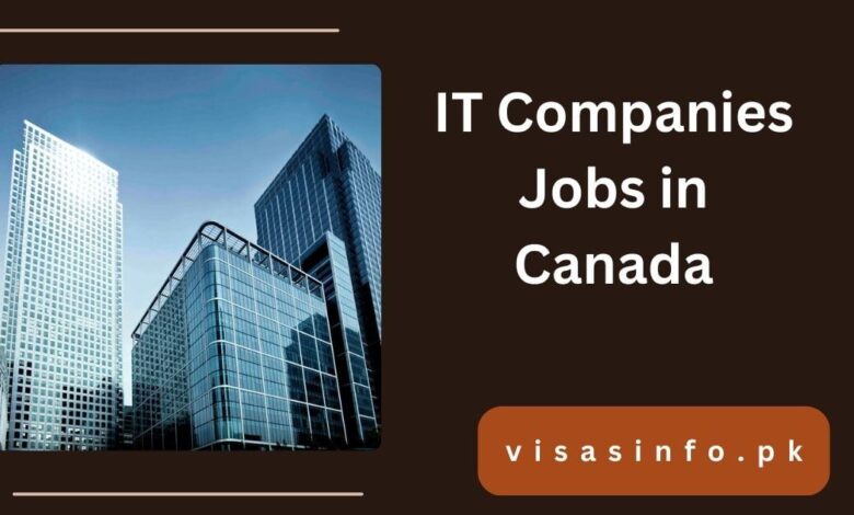 IT Companies Jobs in Canada