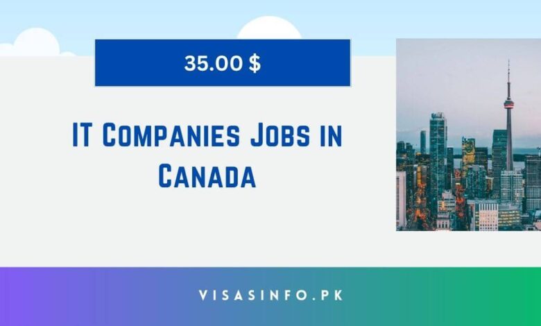 IT Companies Jobs in Canada