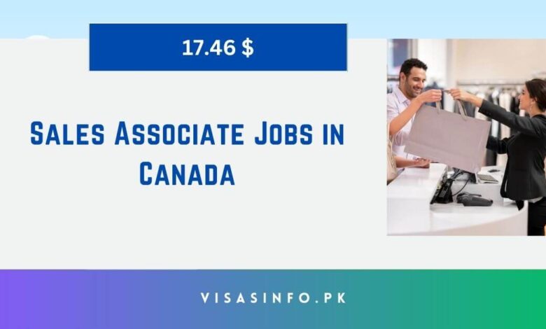 Sales Associate Jobs in Canada