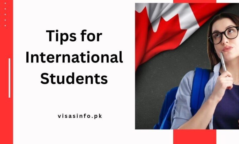 Tips for International Students