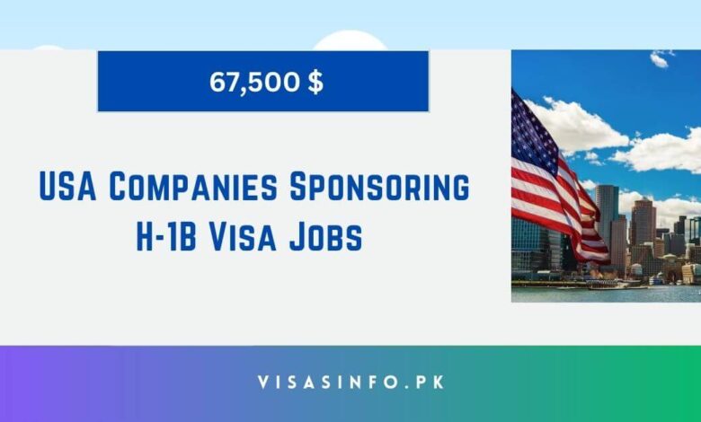 USA Companies Sponsoring H-1B Visa Jobs