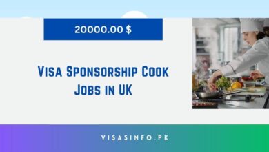 Visa Sponsorship Cook Jobs in UK