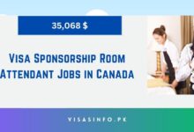 Visa Sponsorship Room Attendant Jobs in Canada