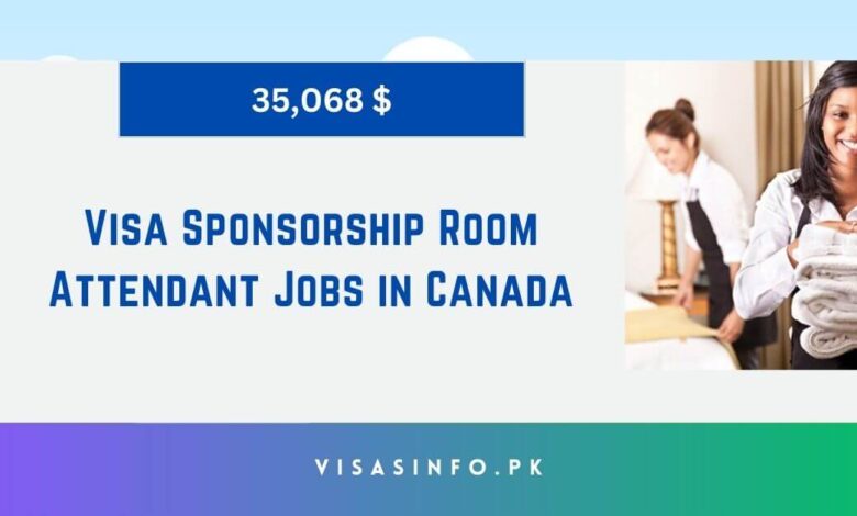 Visa Sponsorship Room Attendant Jobs in Canada