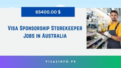 Visa Sponsorship Storekeeper Jobs in Australia