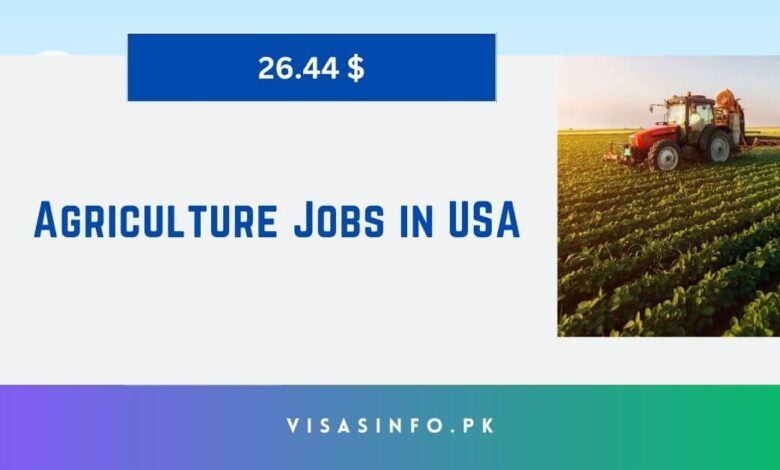 Agriculture Jobs in USA