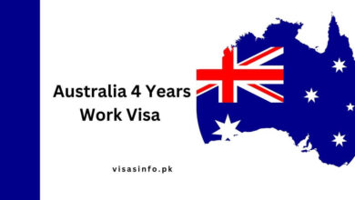 Australia 4 Years Work Visa