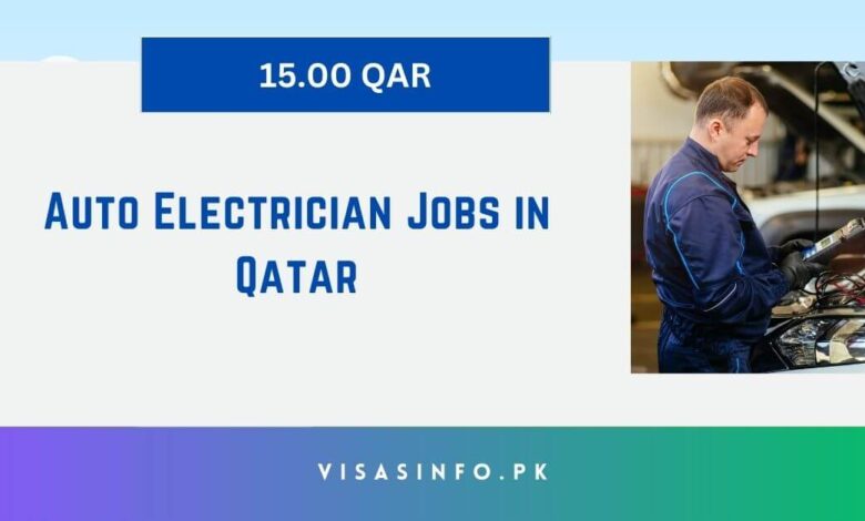 Auto Electrician Jobs in Qatar