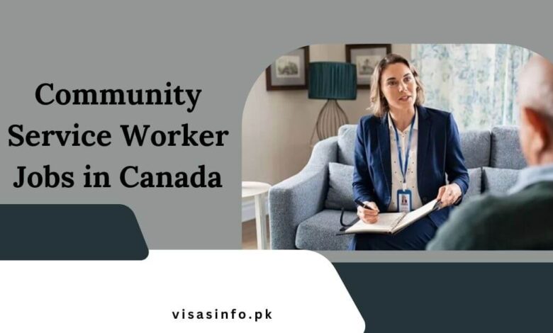 Community Service Worker Jobs in Canada