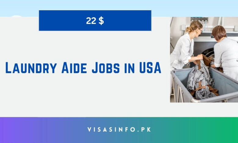 Laundry Aide Jobs in USA