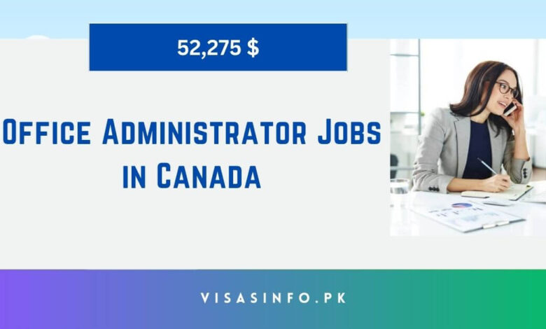 Office Administrator Jobs in Canada