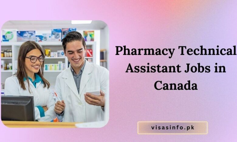 Pharmacy Technical Assistant Jobs in Canada