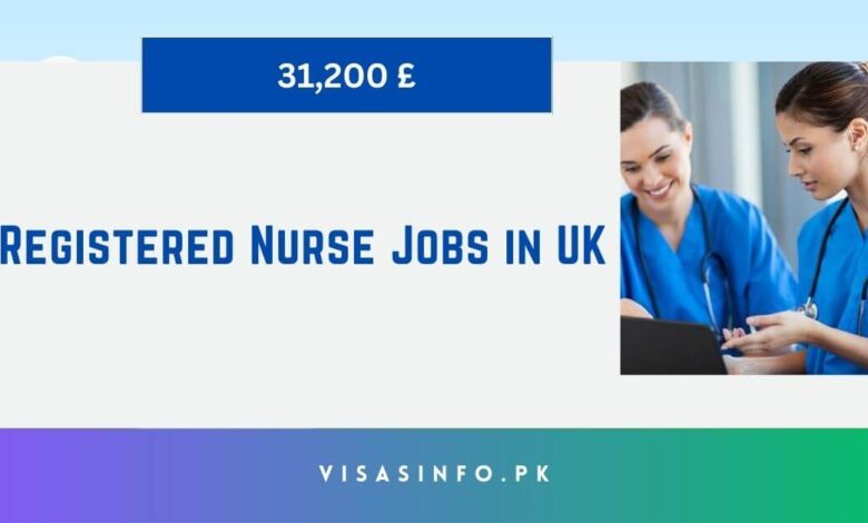 Registered Nurse Jobs in UK