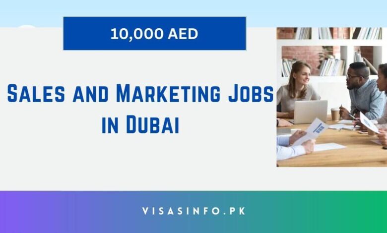 Sales and Marketing Jobs in Dubai