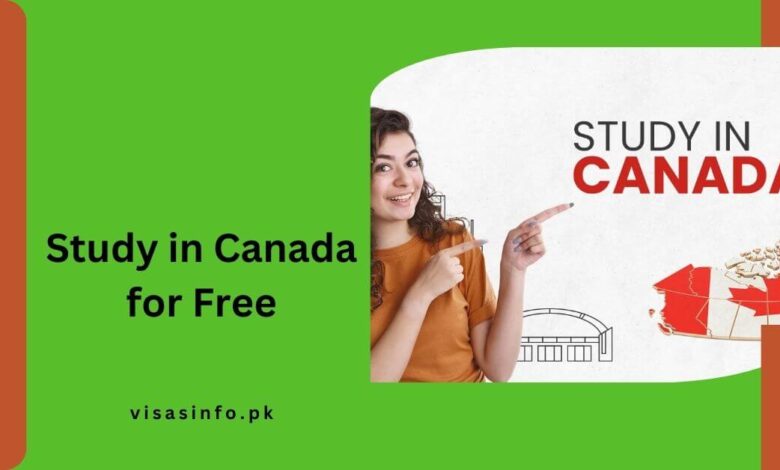 Study in Canada for Free