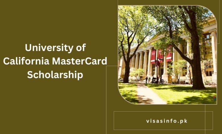 University of California MasterCard Scholarship