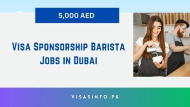 Visa Sponsorship Barista Jobs in Dubai