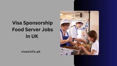 Visa Sponsorship Food Server Jobs in UK