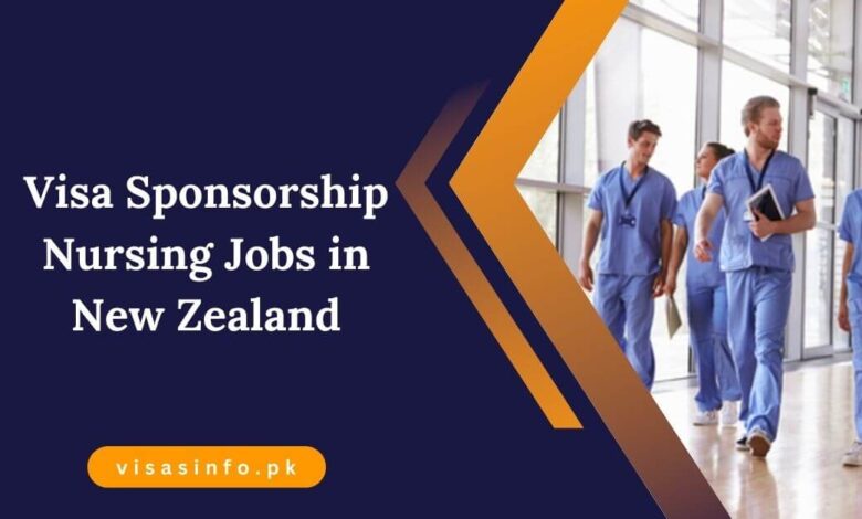 Visa Sponsorship Nursing Jobs in New Zealand