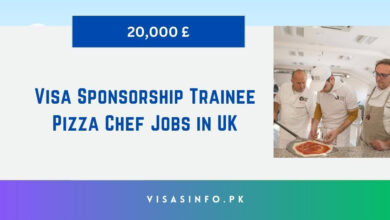 Visa Sponsorship Trainee Pizza Chef Jobs in UK