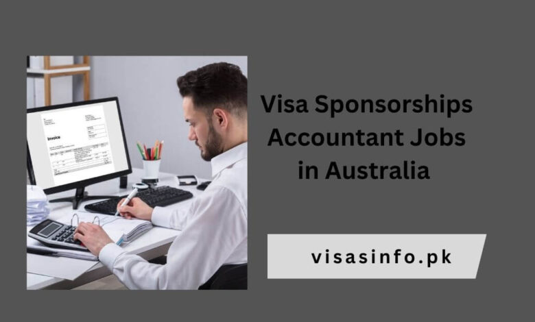 Visa Sponsorships Accountant Jobs in Australia