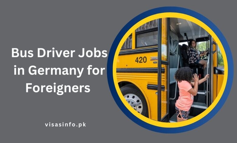 Bus Driver Jobs in Germany for Foreigners