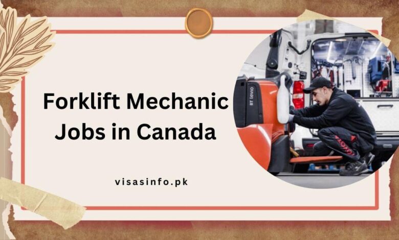 Forklift Mechanic Jobs in Canada