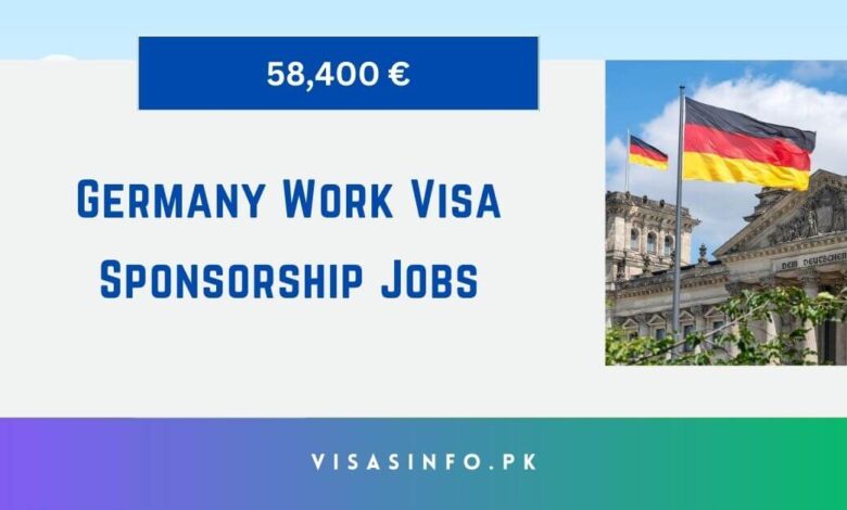 Germany Work Visa Sponsorship Jobs