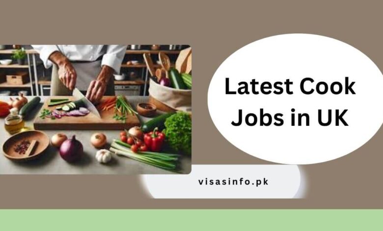 Latest Cook Jobs in UK